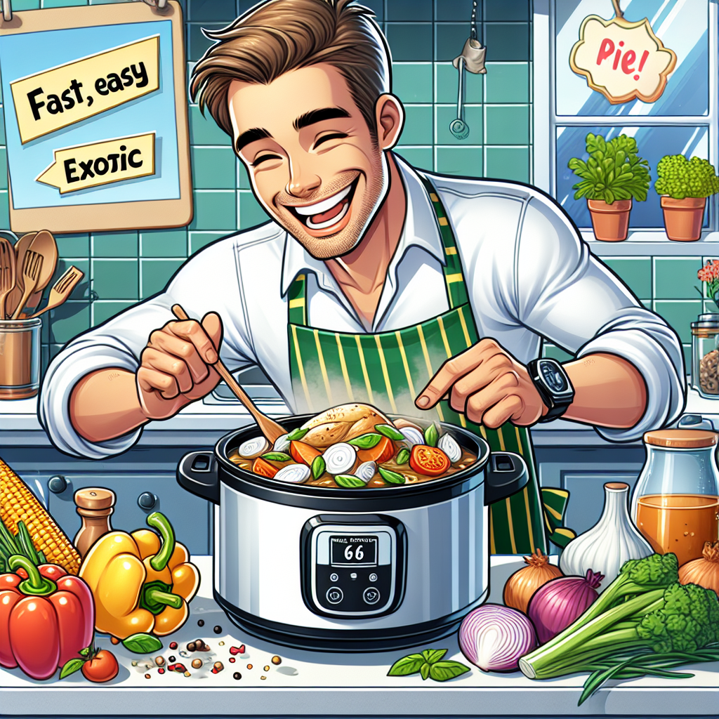 «Delicioso Pollo al Estilo Thai en Olla a Presión: Rápido, Fácil y Exótico»