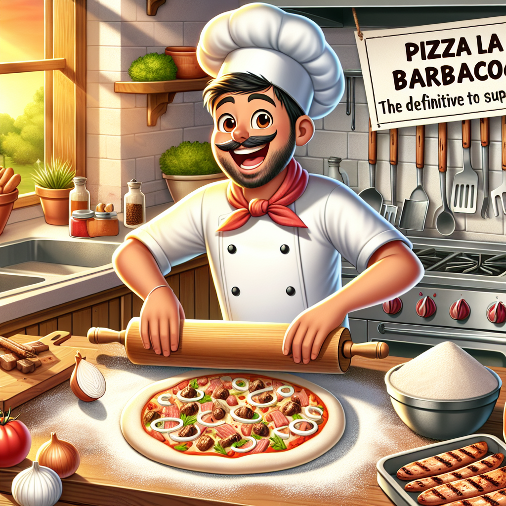 Pizza a la Barbacoa: La Receta Definitiva para Sorprender en tus Reuniones al Aire Libre